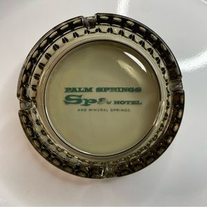 Vintage Palm Springs spa motel ashtray